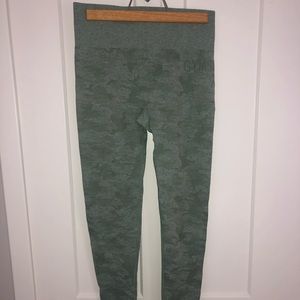 Gymshark flex camo leggings